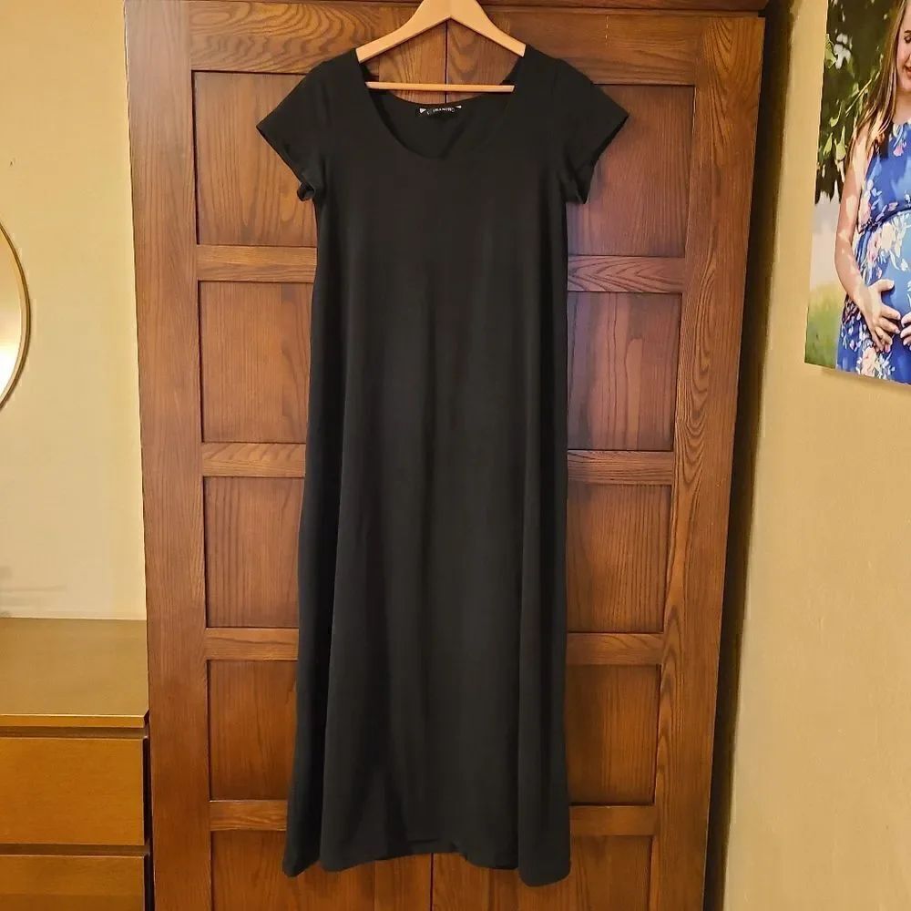 Imanimo Maxi Tshirt Maternity Dress Large